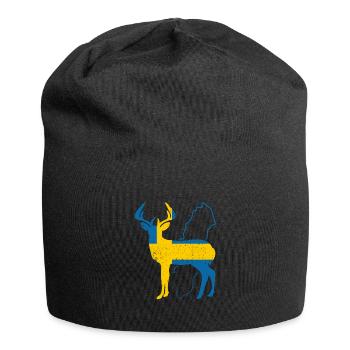 Suède - Bonnet en jersey - noir - Devant