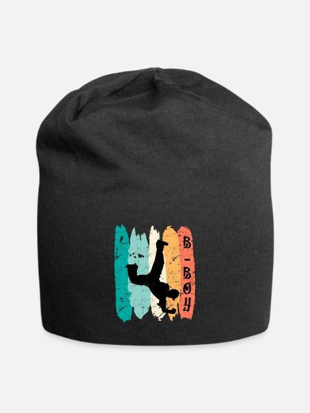B-Boy Breakdancer Street Art Urban Danse Hip Hop - Bonnet en jersey - noir