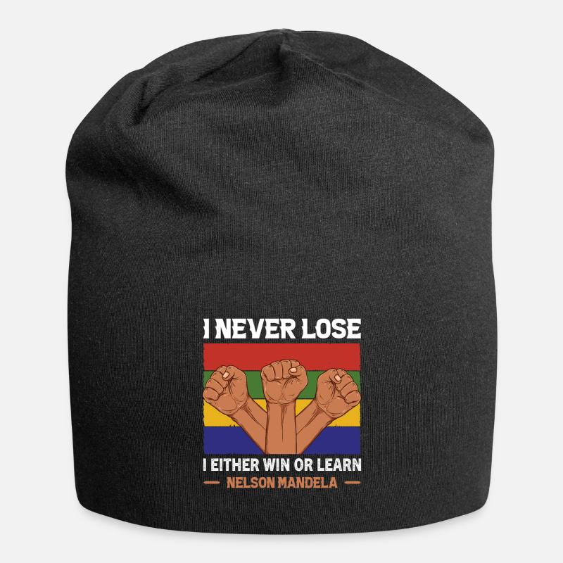 Nelson Mandela Day VI - Jersey-Beanie - Schwarz