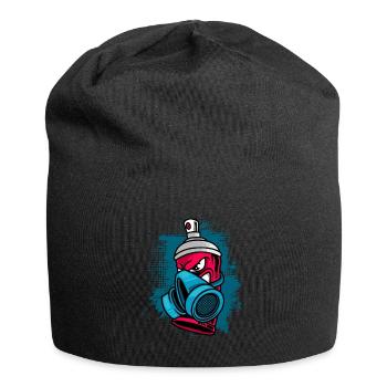 Peintures de peinture - Bonnet en jersey - noir - Devant