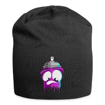 Graffiti Sprüchlack Street Art Sprayer cadeau - Bonnet en jersey - noir - Devant
