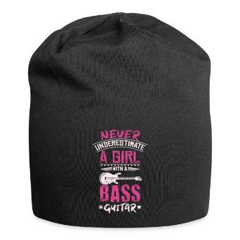 Bass Girl - Bonnet en jersey - noir - Devant