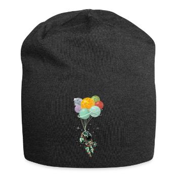 Astronaut - Bonnet en jersey - charbon - Devant