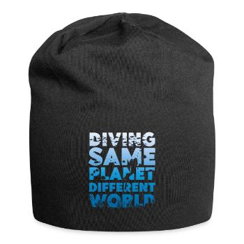 Scuba Diving Diver Diving Same - Bonnet en jersey - noir - Devant