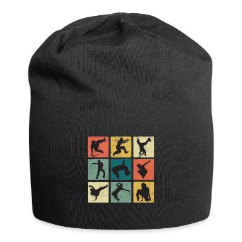 Urban Dance Breakdancer Street Art Breakdancer - Jersey-Beanie - Schwarz - Vorne