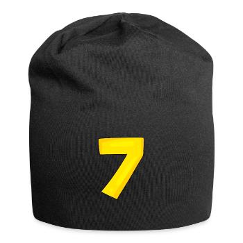 Number 7 - Number 7 - Jersey Beanie - black - Front
