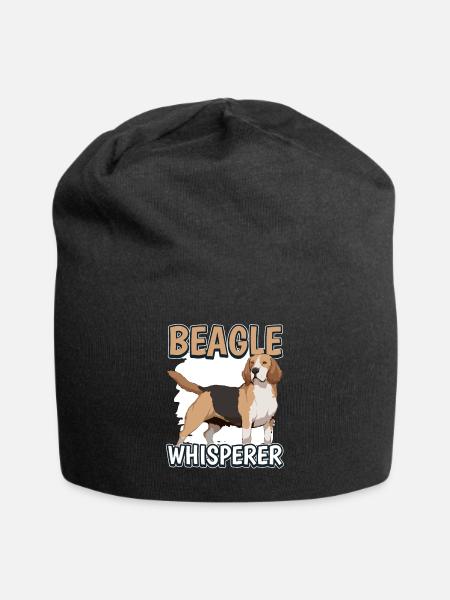 Beagle Whisperer - Jersey-Beanie - Schwarz