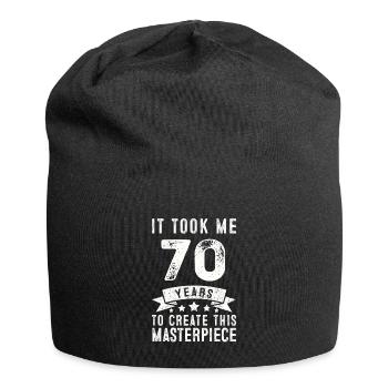 Drôle 70 ans Joke T Shirt 70th Birthday Gift - Bonnet en jersey - noir - Devant