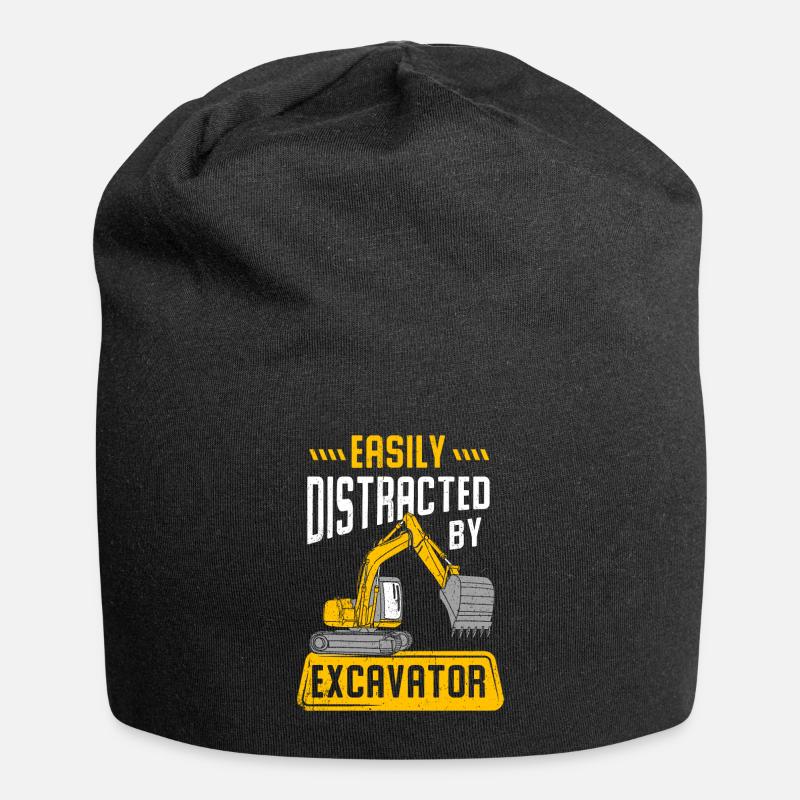 Bagger - Jersey-Beanie - Schwarz
