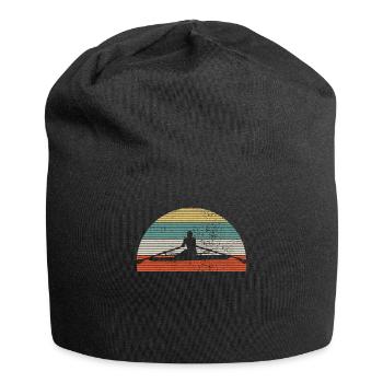 Rudern Ruderer Vintage - Jersey-Beanie - Schwarz - Vorne