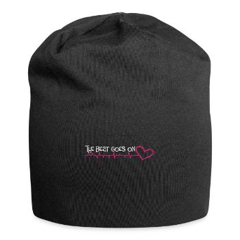 Operationen am offenen Herzen - Jersey-Beanie - Schwarz - Vorne