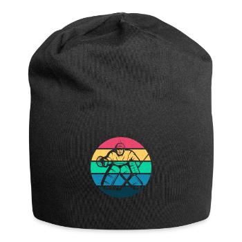 Eishockey - Jersey-Beanie - Schwarz - Vorne