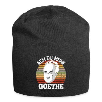 Ach du meine Goethe - Jersey-Beanie - Anthrazit - Vorne