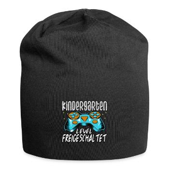 Kindergarten Kindergartenkind Kita Kind Lustig - Jersey-Beanie - Schwarz - Vorne