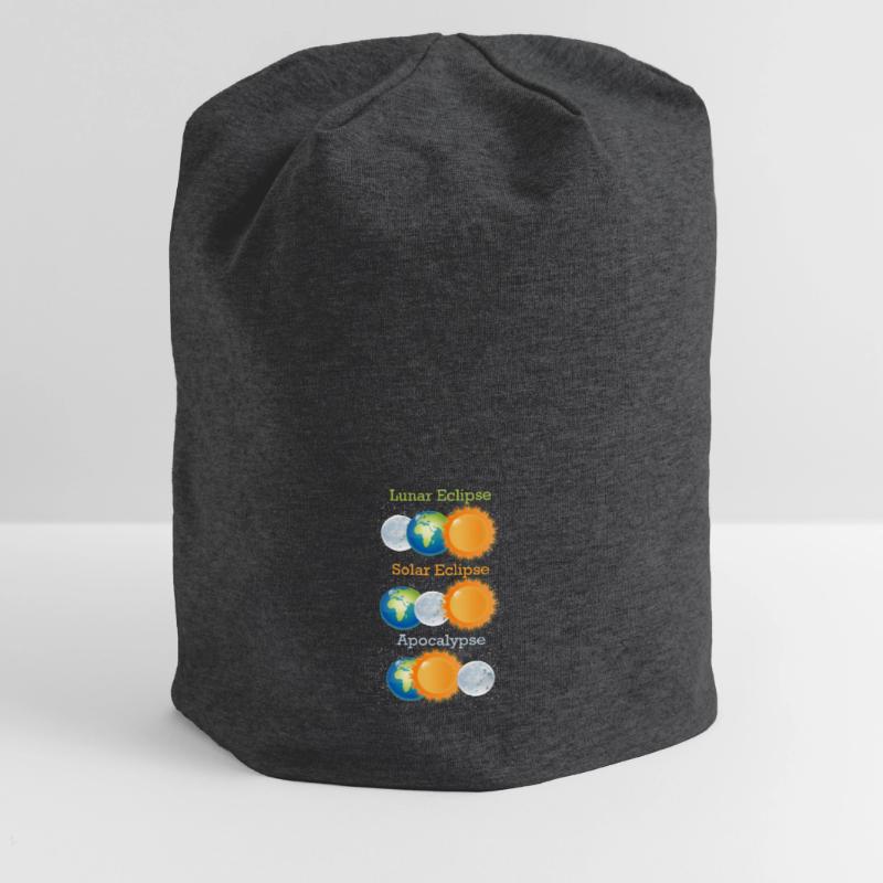 Lunar Eclipse Solar Eclipse Apocalypse Jersey Beanie