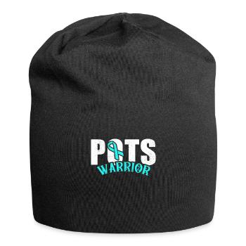 POTS Patient POTS Warrior - Jersey Beanie - black - Front
