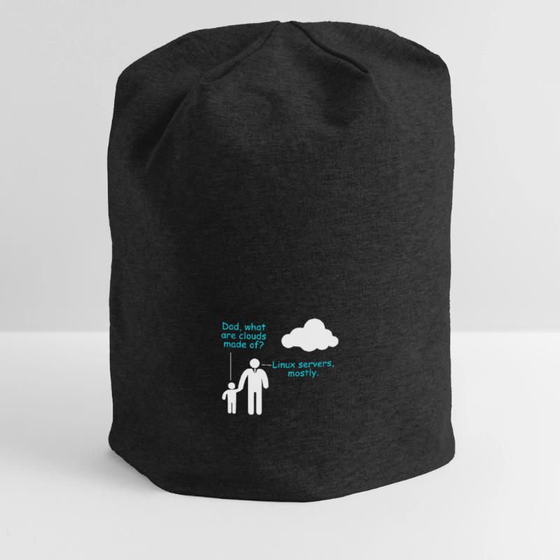 Coder Logiciel Développeur Blague Cloud Linux Server Bonnet en jersey