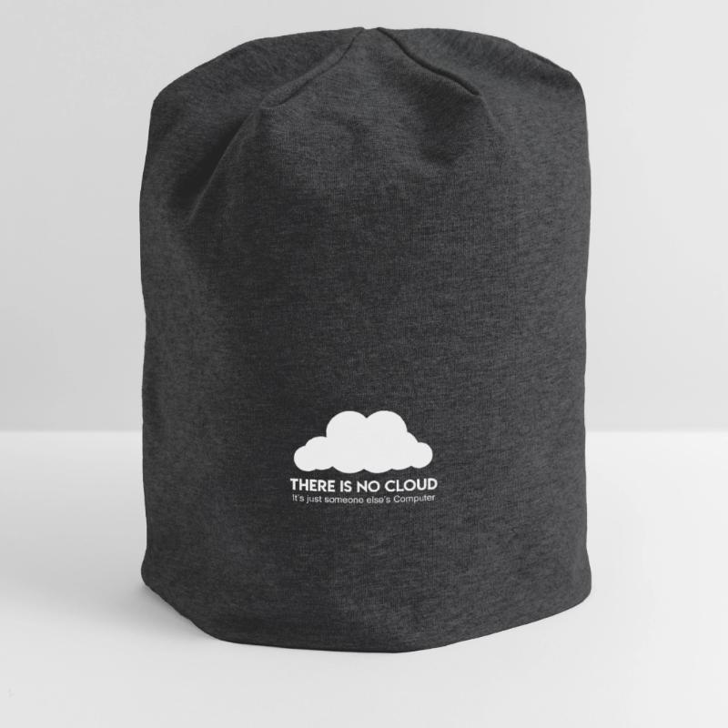 Server Cloud Spruch Informatiker Coder Jersey-Beanie