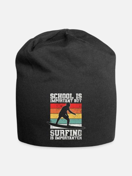 Surfen Surfer - Jersey-Beanie - Schwarz