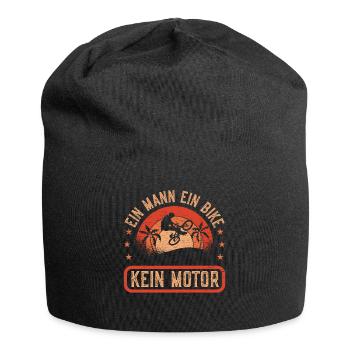 Radsport Fahrrad - Jersey-Beanie - Schwarz - Vorne