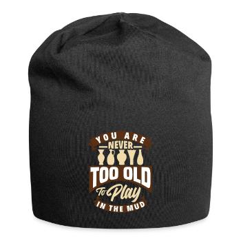 Sculpting Clay Earthenware Pottery Funny Potter - Jersey Beanie - black - Front
