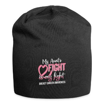Survivor Breast Cancer Awareness - Jersey Beanie - black - Front