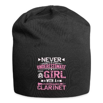 clarinet - Jersey Beanie - black - Front