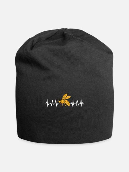 Imker - Jersey-Beanie - Schwarz