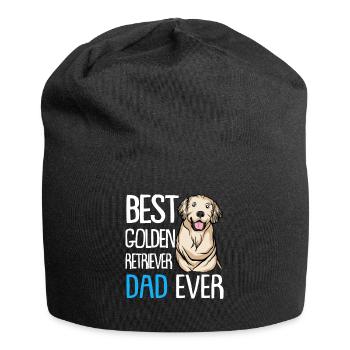 Golden Retriever | Golden Retriever - Jersey Beanie - black - Front