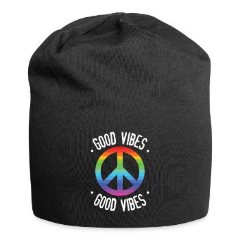 Good Vibes - Bonnet en jersey - noir - Devant