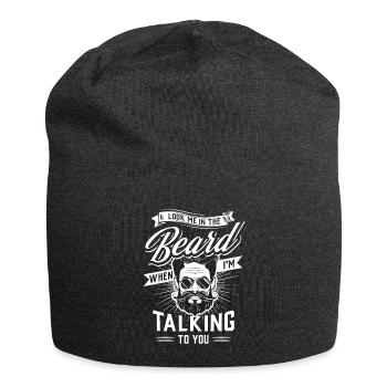 Beard - Jersey Beanie - charcoal grey - Front