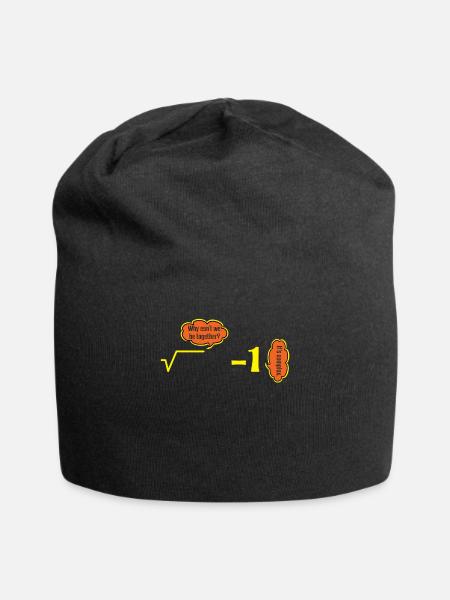 It’s Complex Numbers Math Jokes Humour - Bonnet en jersey - noir