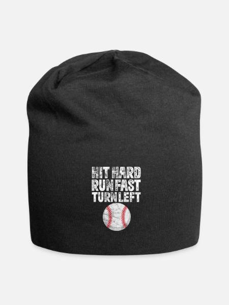 Baseball - Jersey-Beanie - Schwarz