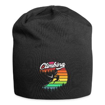 Escalade cadeau escalade rocheuse Sports de montagne Climbing - Bonnet en jersey - noir - Devant