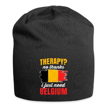 Belgique - Bonnet en jersey - noir - Devant