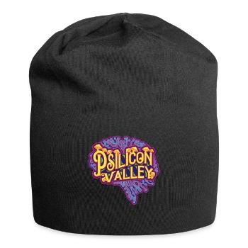 Microdosing Mushroom Psilocybin Silicon - Bonnet en jersey - noir - Devant