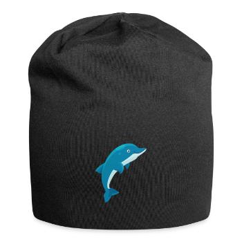 Dolphin - Jersey Beanie - black - Front