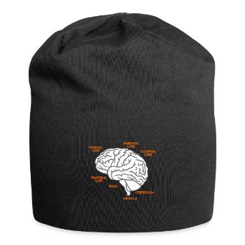 Medical Studies Anatomy of a Brain Doctor - Jersey Beanie - black - Front