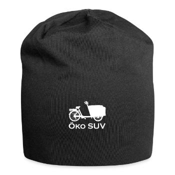 Lastenfahrrad - Öko SUV - Jersey-Beanie - Schwarz - Vorne