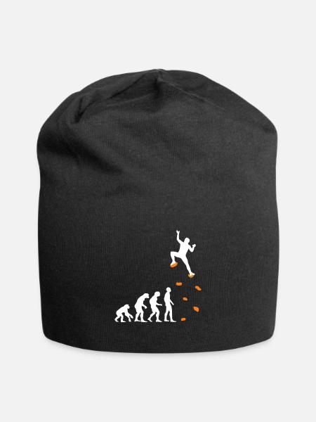 Climbing Evolution Climbing Wall Climbing Bouldering - Jersey Beanie - black