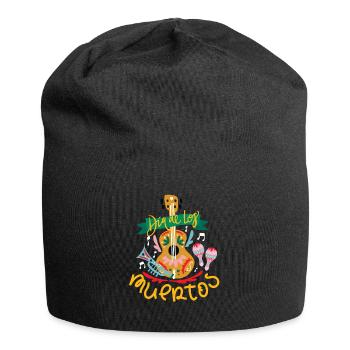 Dia De Los Muertos Day Of The Dead - Jersey-Beanie - Schwarz - Vorne