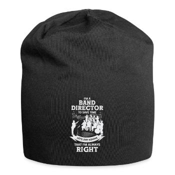 Conductor Conducting Orchestra Gift - Jersey Beanie - black - Front