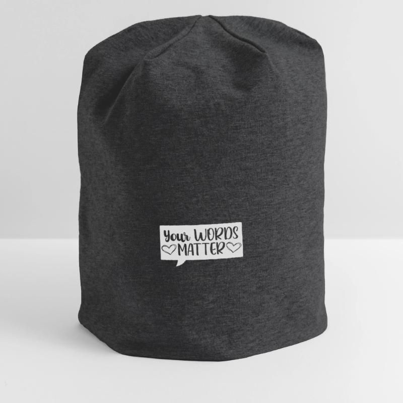 Speech Pathologist Words Speech Language Pathology Jersey Beanie