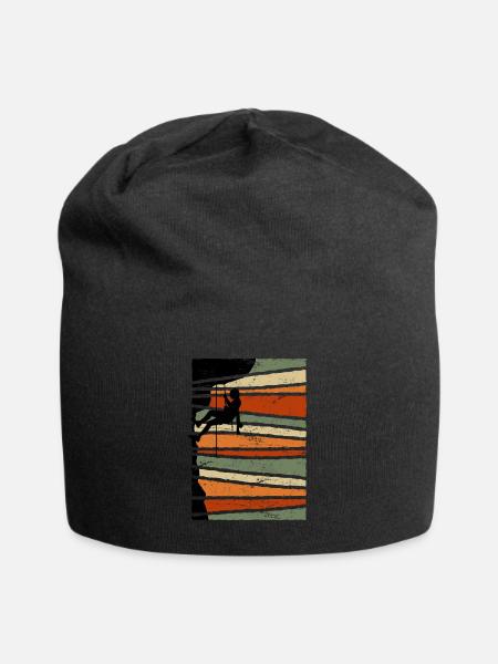Arrampicata Alpinismo Arrampicata - Beanie in jersey - nero