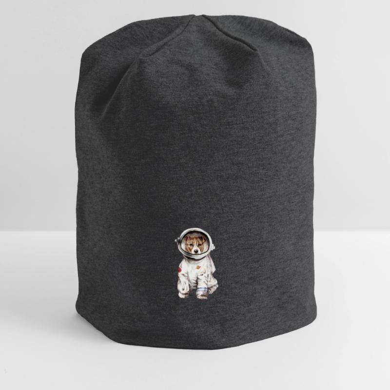 Chien en combinaison spatiale Spatiale Spatiale Bonnet en jersey