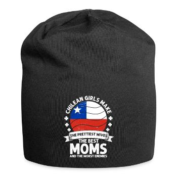 Chilean Mom Mama Chilean American - Jersey Beanie - black - Front