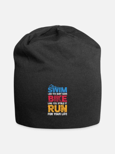 Triathlon - Jersey Beanie - black