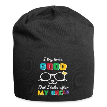 I Try To Be Good But I Take After My Uncle T Shirt - Bonnet en jersey - noir - Devant