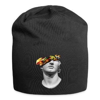 Goblincore Aesthetics Shirt für Pilzsammler - Jersey-Beanie - Schwarz - Vorne