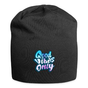 Good Vibe Only Positive Vibe Graffiti Life - Bonnet en jersey - noir - Devant